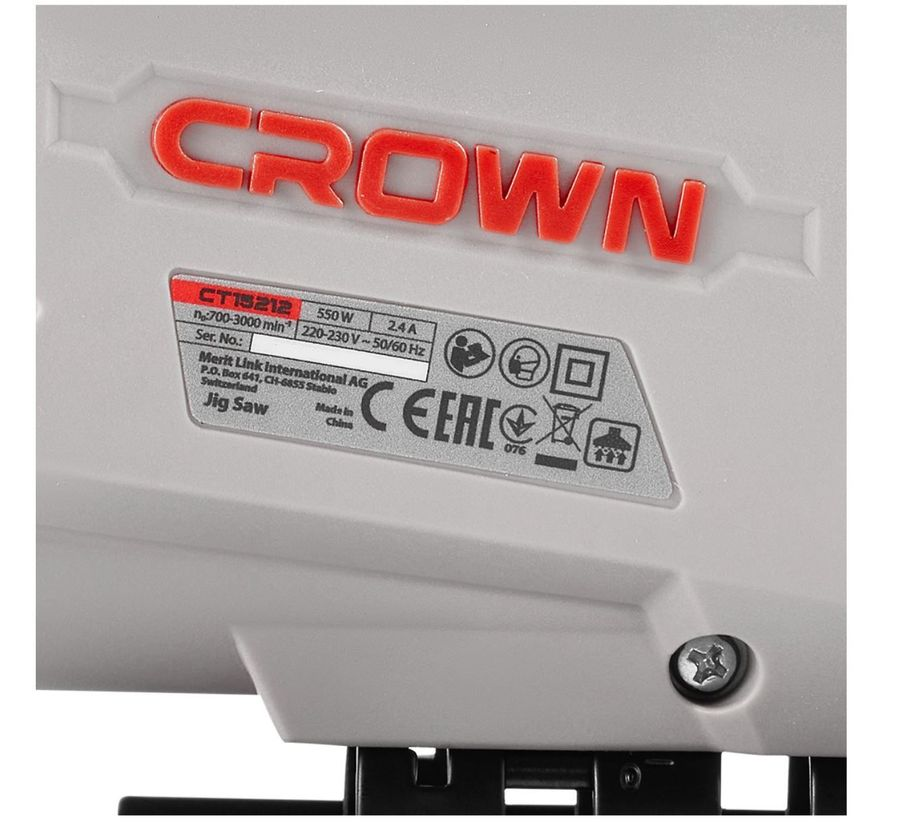 Электрический лобзик CROWN CT15212 550 Вт, превью