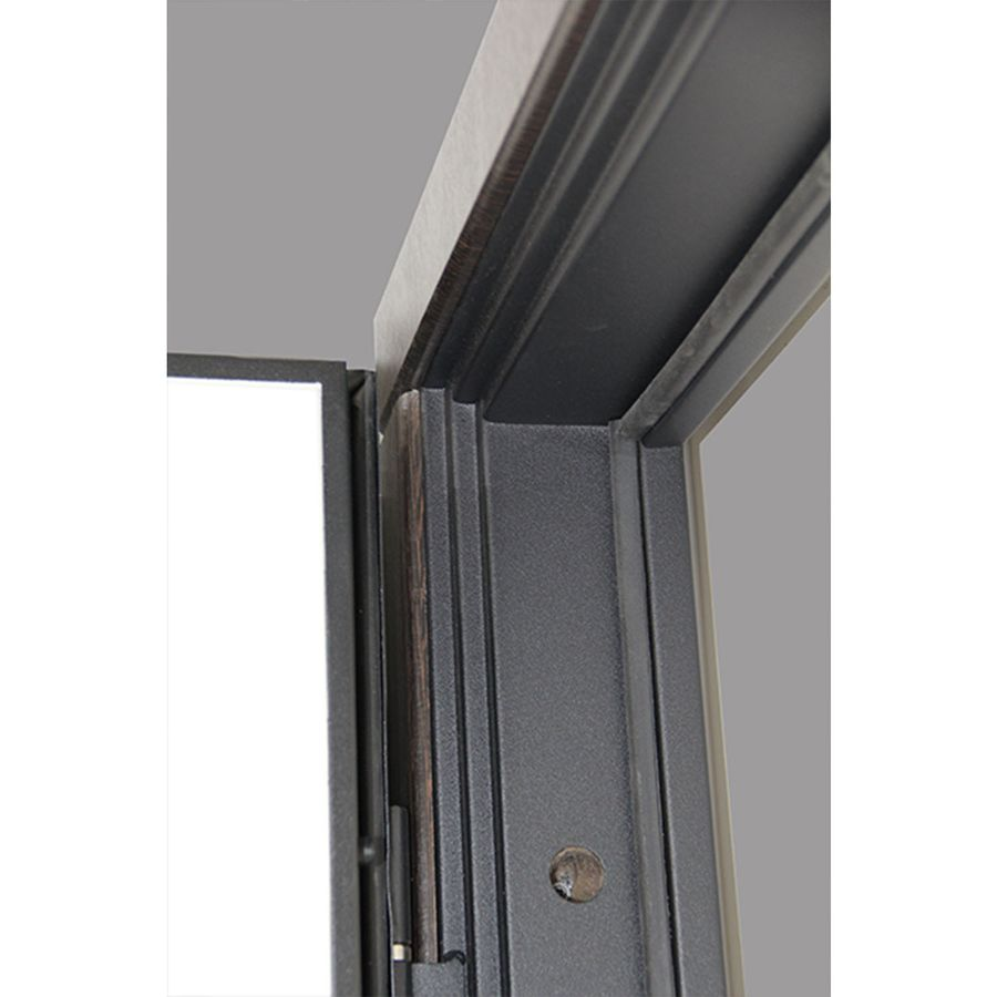 Дверь металлическая Дверной континет Теплолюкс белое дерево 96х205 см, левая, превью