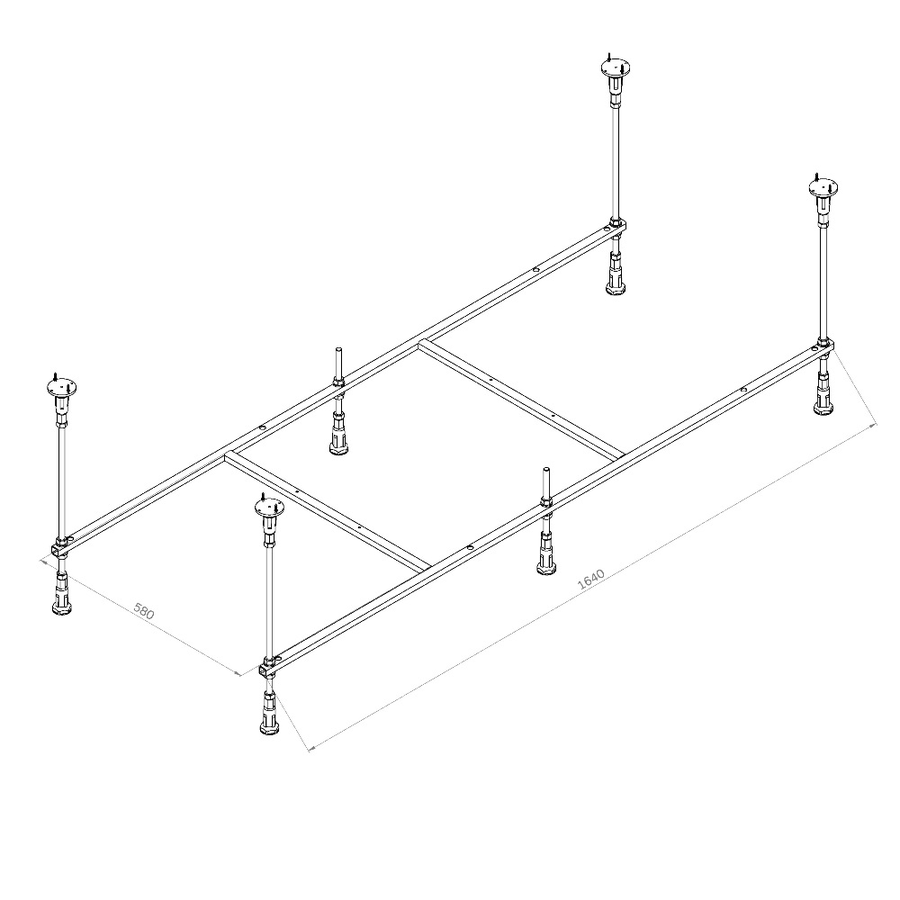 Каркас для ванны AM.PM X-Joy 170х70, превью