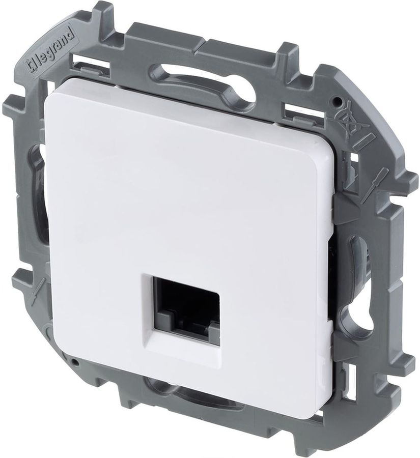 Розетка RJ-45 1 пост Legrand Inspiria белый, предпросмотр