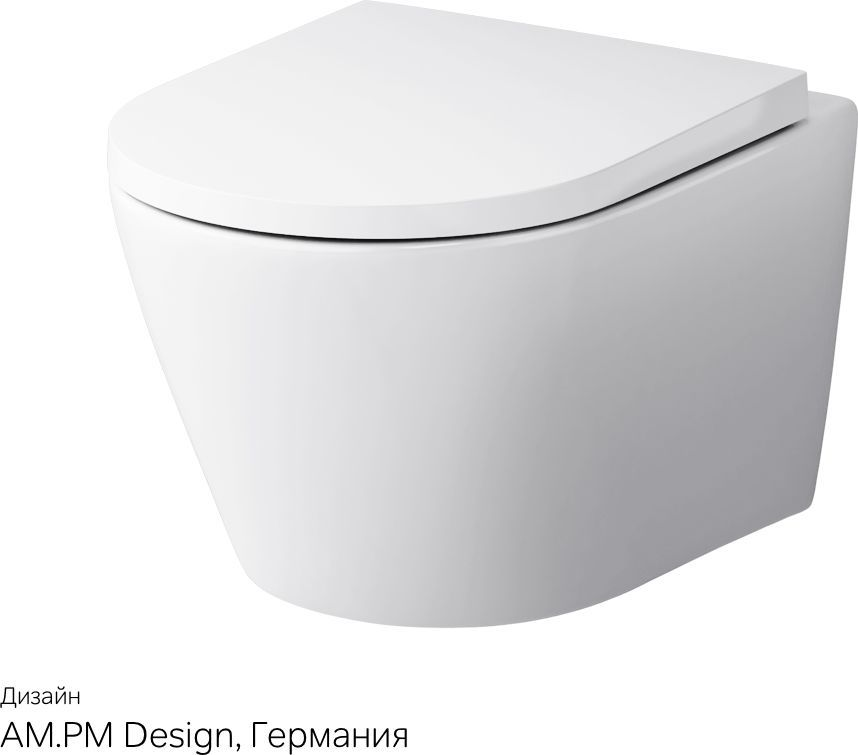 Подвесной унитаз AM.PM Sense Flashclean, предпросмотр