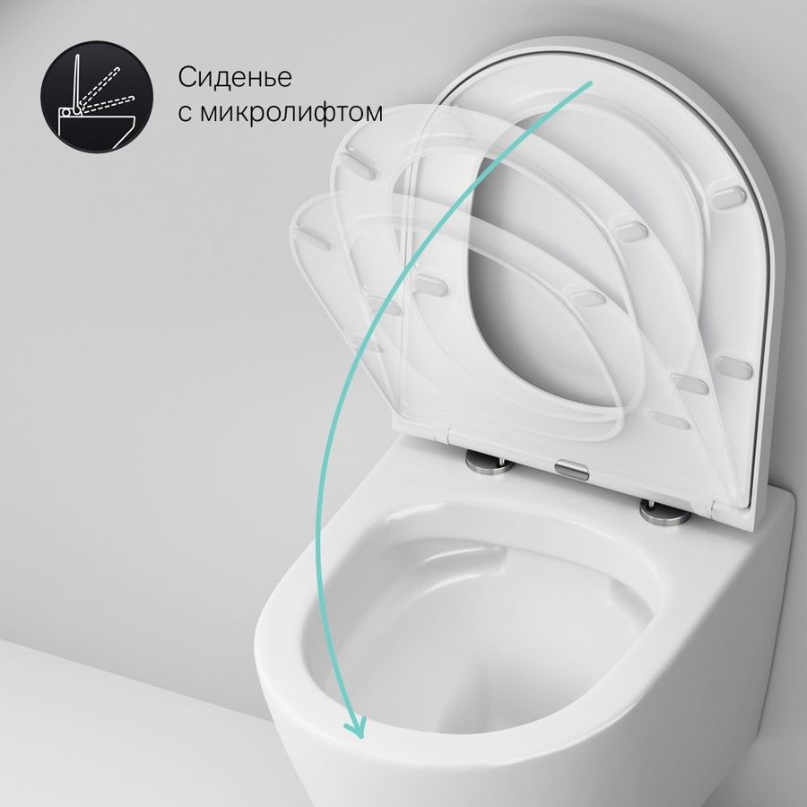 Подвесной унитаз AM.PM Sense Flashclean, предпросмотр