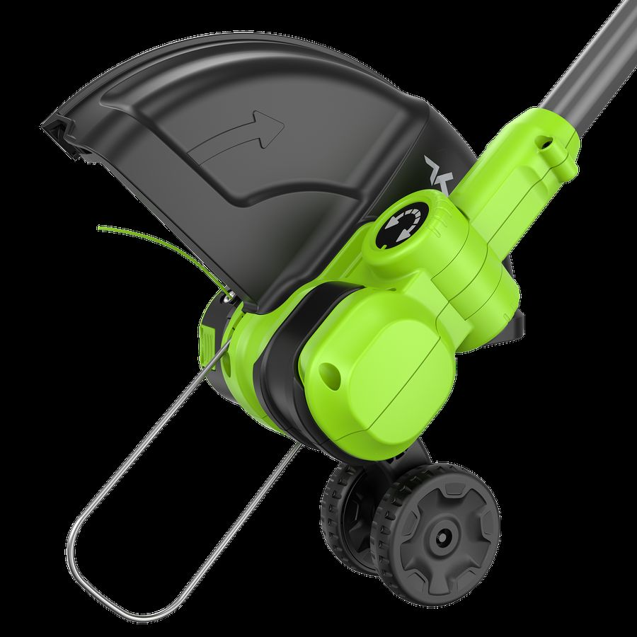 Триммер аккумуляторный GREENWORKS 24В 30см, с акб и з/у, G24LT301, предпросмотр