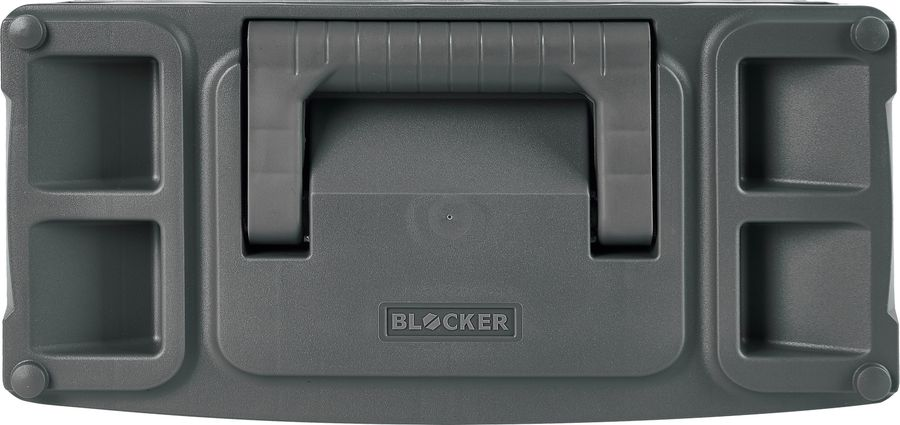 Сет для мелочей BLOCKER Expert 3 секции серо-свинцовый/оранжевый 31х15х19,5 см, предпросмотр