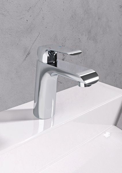 Смеситель для умывальника RAVAK Flat FL 014.00 без донного клапана RAVAK X070118, превью