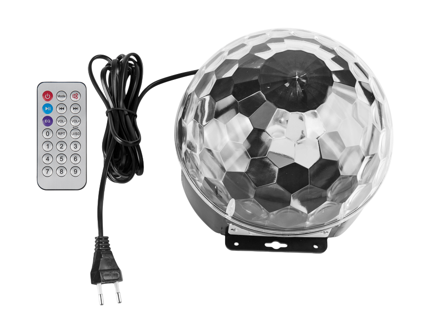 Диско-шар Neon-Night светодиодный с пультом ДУ и Bluetooth, 230 В, предпросмотр
