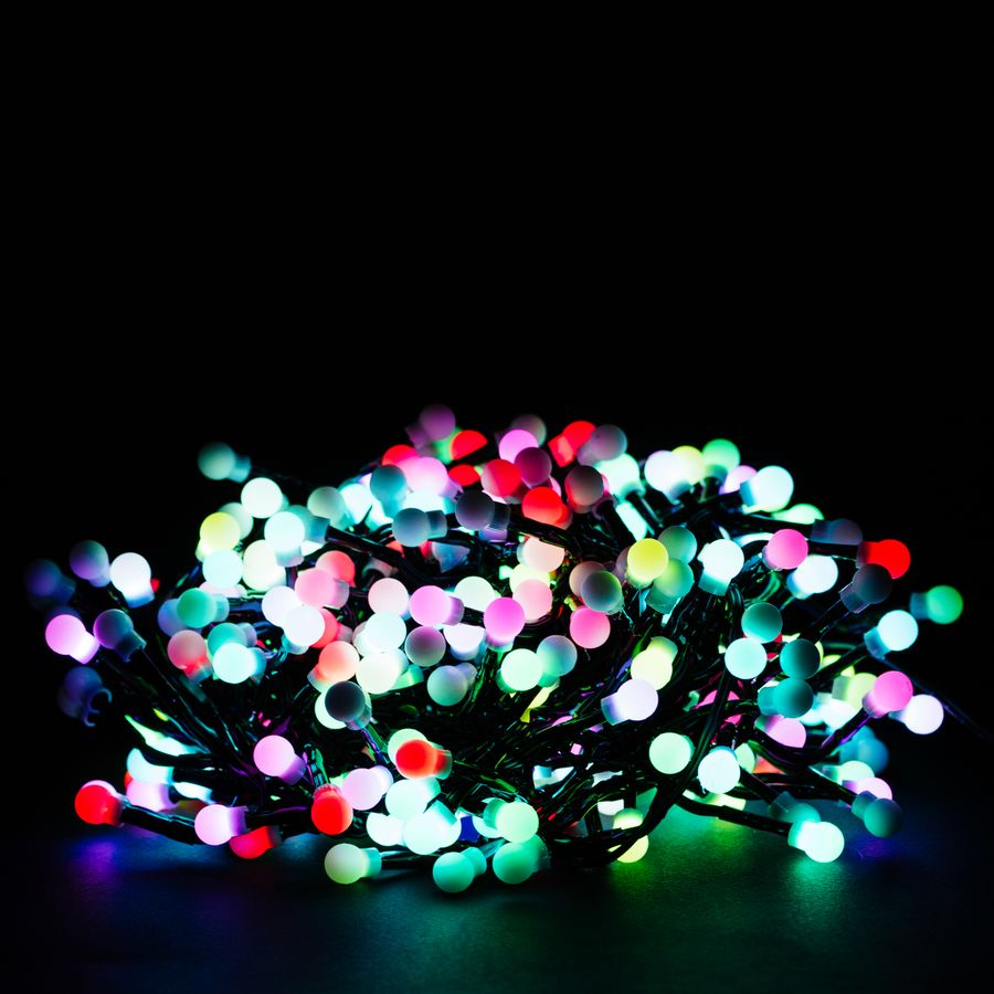 Гирлянда внешняя нить Фейерверк SH LIGHTS 300 LED многоцветный 3 м, превью