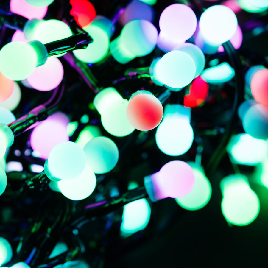 Гирлянда внешняя нить Фейерверк SH LIGHTS 300 LED многоцветный 3 м, превью
