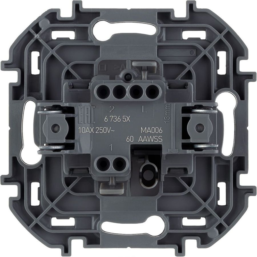 Переключатель 1-клавишный Legrand Inspiria 673650 белый, предпросмотр