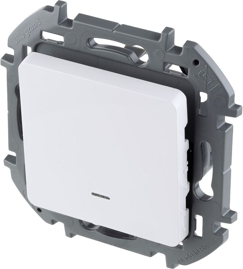 Переключатель 1-клавишный Legrand Inspiria 673660 белый, превью