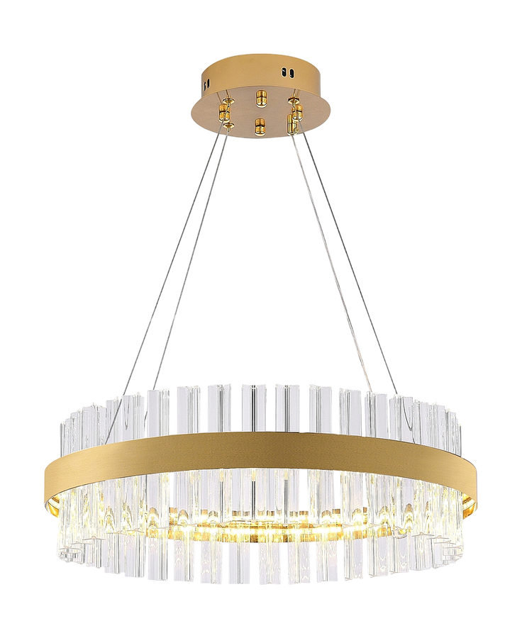 Светодиодная люстра нимб 100W, золото, LED, предпросмотр