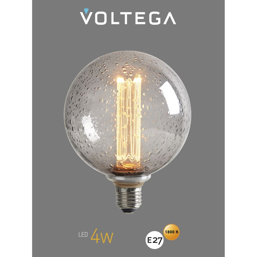 Лампочка Voltega 8569 164x125x125 световой поток 220 Лм цветовая температура 1800 К., превью