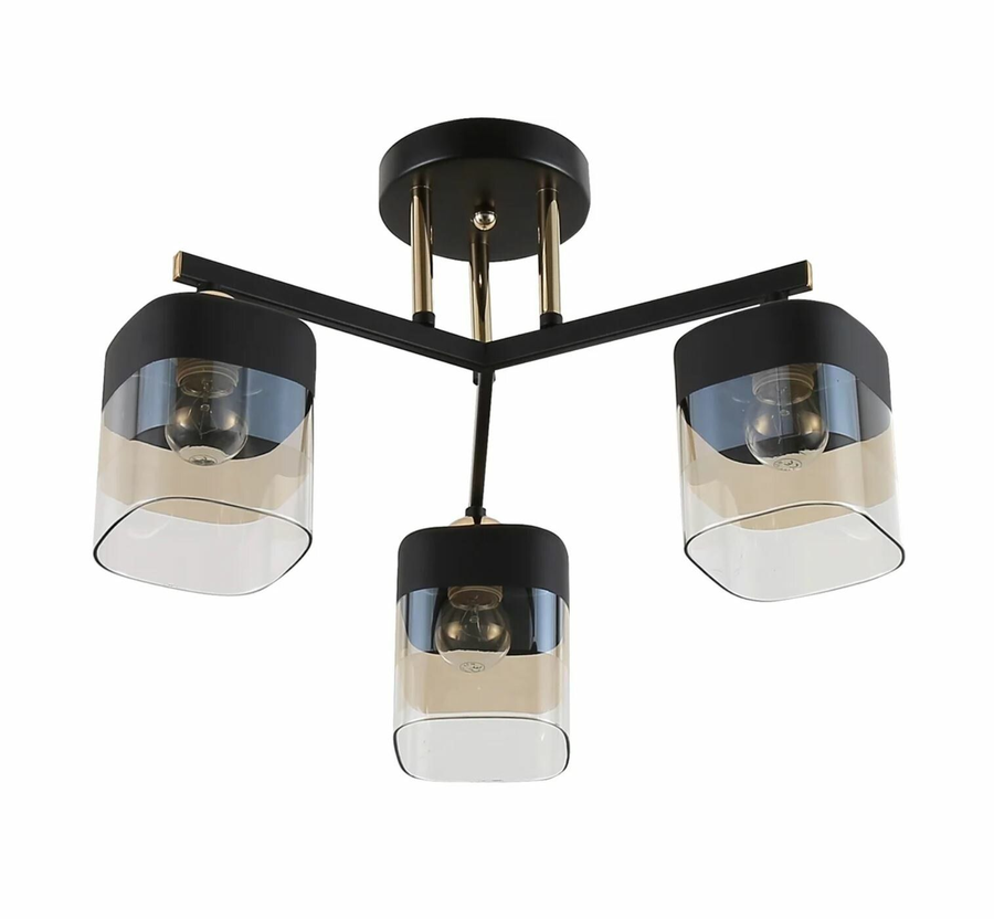 Люстра Rivoli Isadora 3хЕ27x40 Вт модерн, предпросмотр