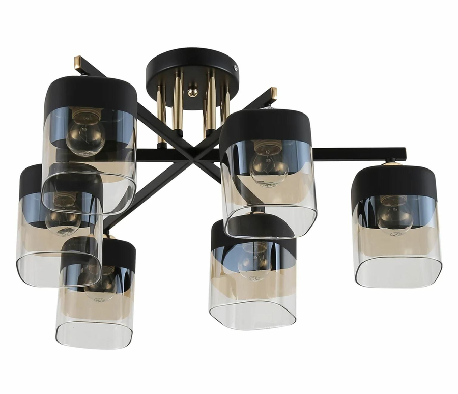 Люстра Rivoli Isadora 6хЕ27x40 Вт модерн, предпросмотр
