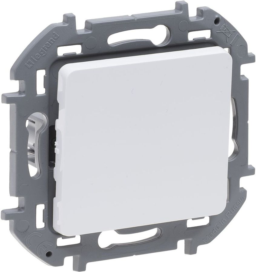 Переключатель 1-клавишный Legrand Inspiria 673690 белый, предпросмотр