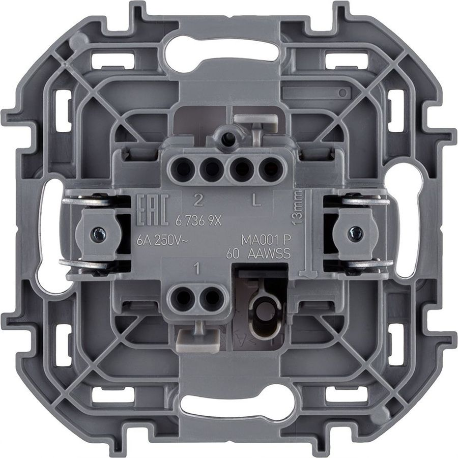 Переключатель 1-клавишный Legrand Inspiria 673690 белый, превью