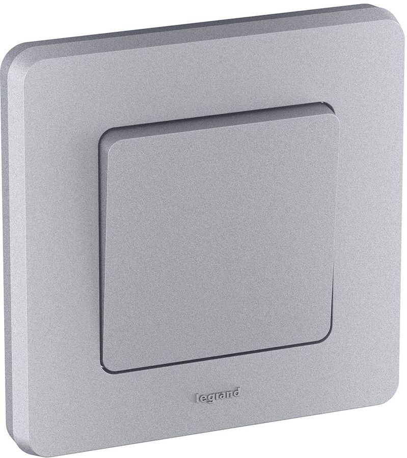 Рамка 1 пост Legrand Inspiria 673932 алюминий, превью