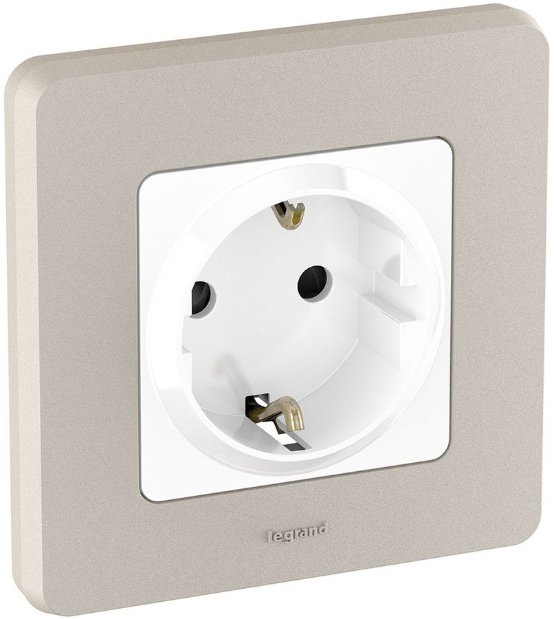 Рамка 1 пост Legrand Inspiria шампань, превью