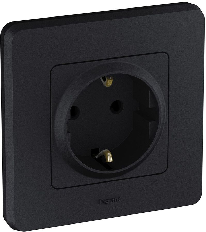 Рамка 1 пост Legrand Inspiria 673933 антрацит, предпросмотр