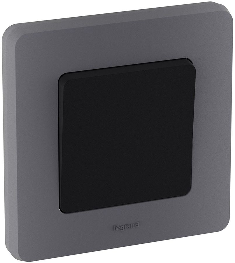 Рамка 1 пост Legrand Inspiria дымчатый, превью