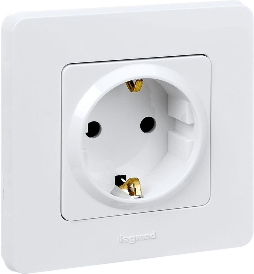 Розетка электрическая Legrand Inspiria 673720 белый, превью