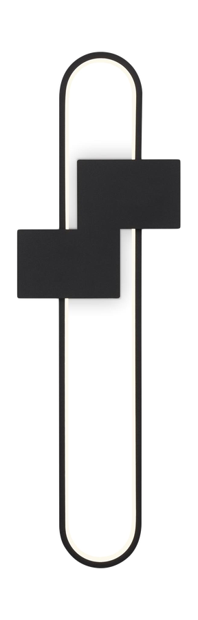 Настенный светильник (бра) Freya FR6159WL-L19B LED Черный LEDх19, предпросмотр