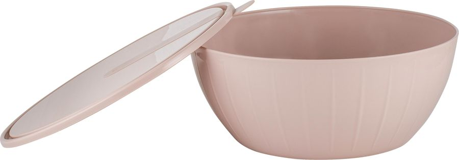 Салатник Sugar&Spice Vanilla с крышкой 5л латте, превью