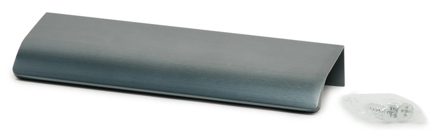 Ручка-профиль накладная JET 6603 L120 мм, м.ц.96 мм браш.графит, превью