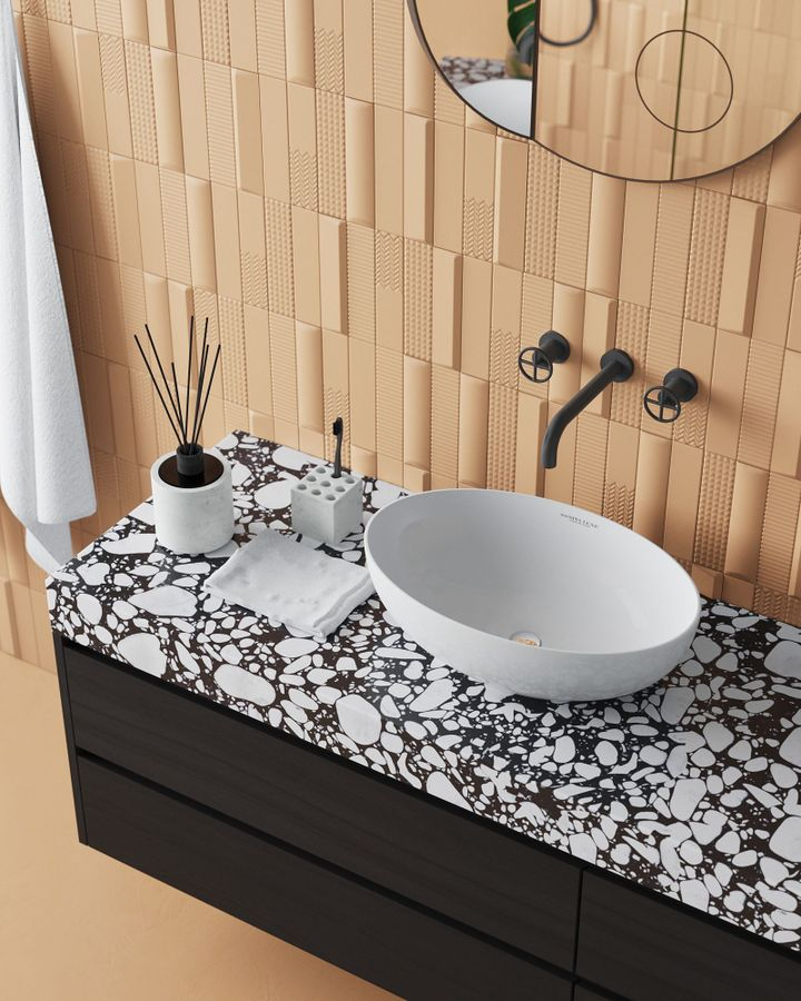 Умывальник накладной SANITA LUXE RINGO SL 15x53x33 см, превью