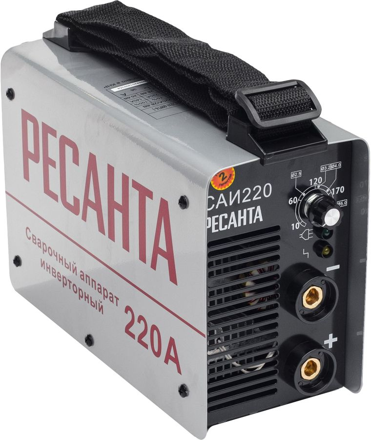 Инвертор РЕСАНТА сварочный САИ220 7,8кВт, предпросмотр