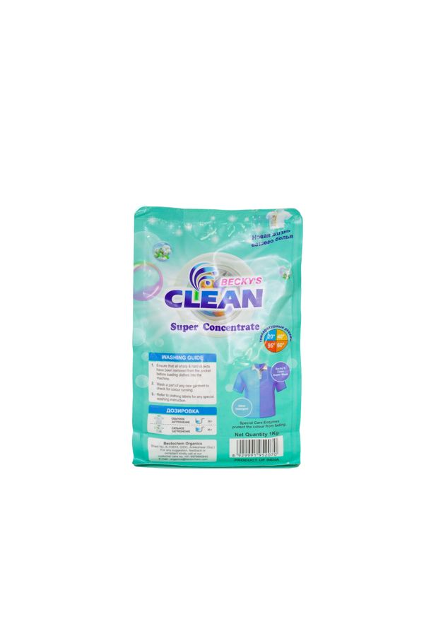 Концентрированный стиральный порошок Becky's Clean Super Concentrate, предпросмотр
