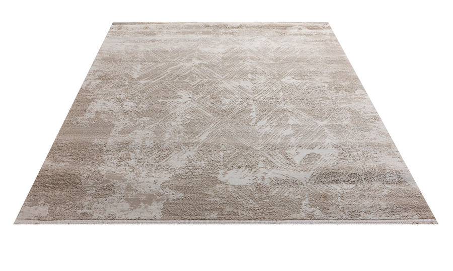 Ковёр Турция Moon 2572A-CREAM-L.GREY 1,2x1,8, предпросмотр