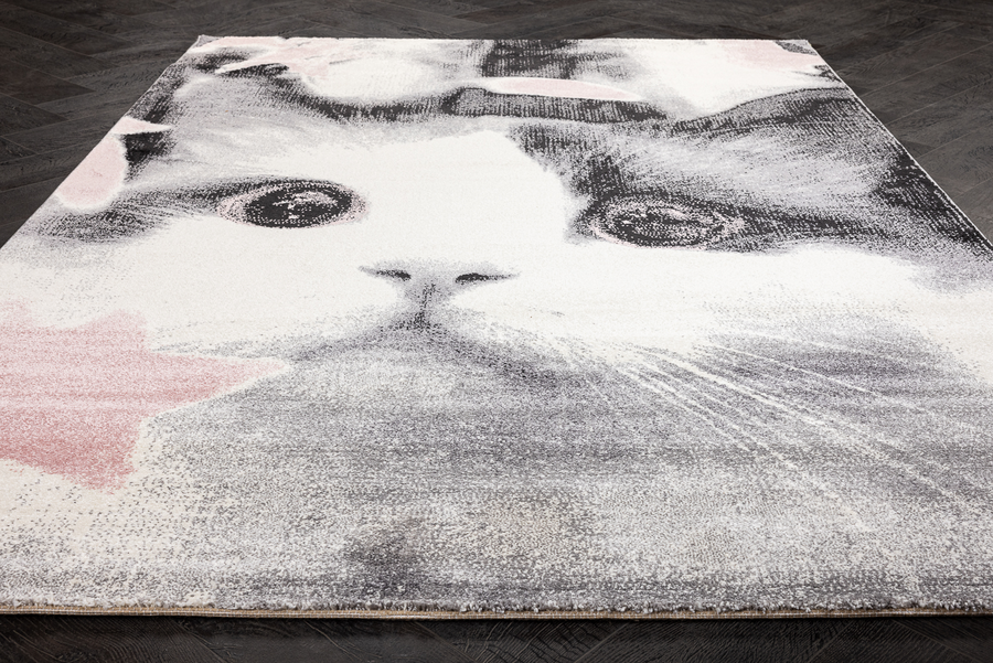 Ковёр Турция KITTY 8749A-CRE-PINK 1,6x2,3, превью