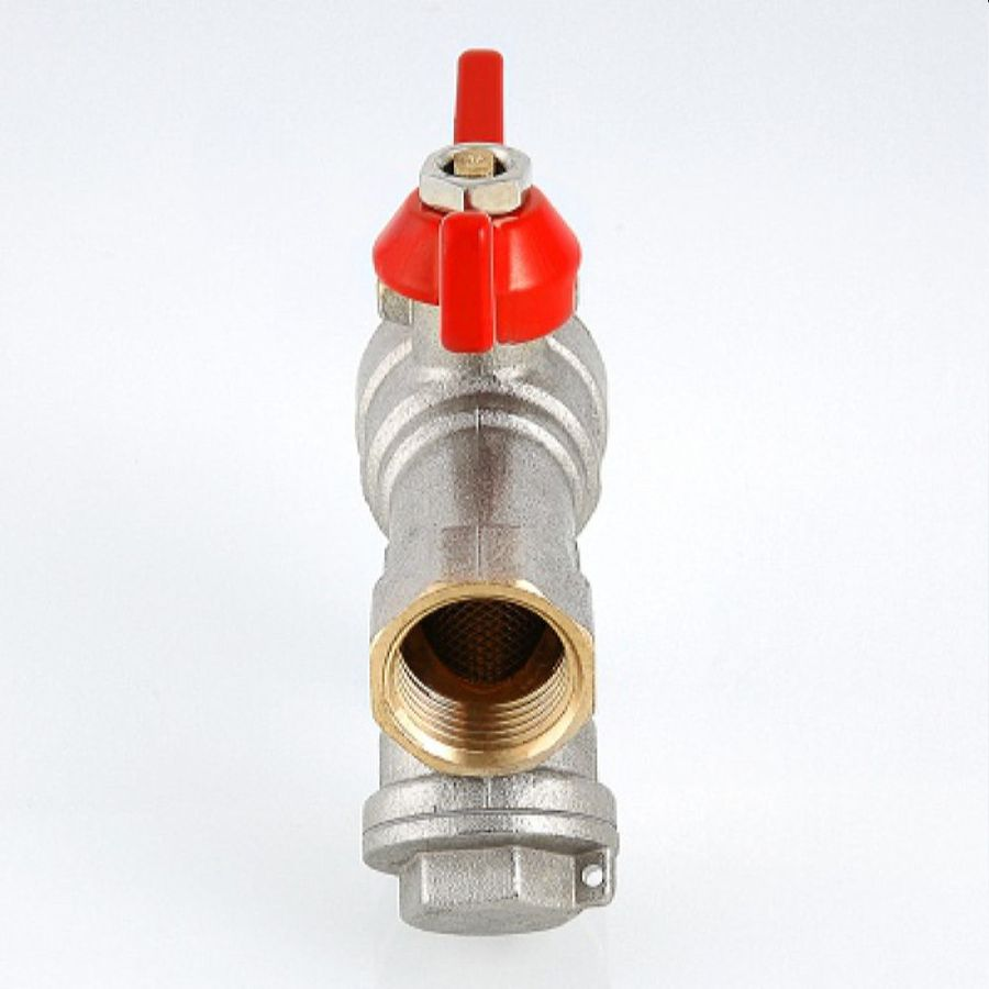 Кран шаровой латунь никелированный VALTEC COMBI VT.293 1/2", превью