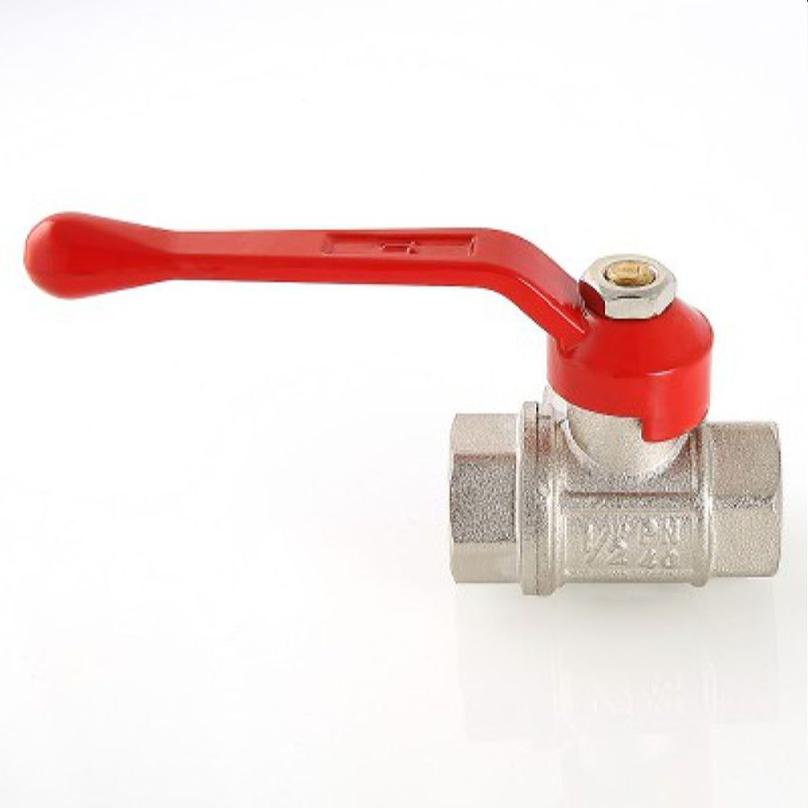 Кран шаровой латунь никелированный VALTEC ТРЕХХОДОВЫЙ тип T VT.361.N.05 3/4", предпросмотр