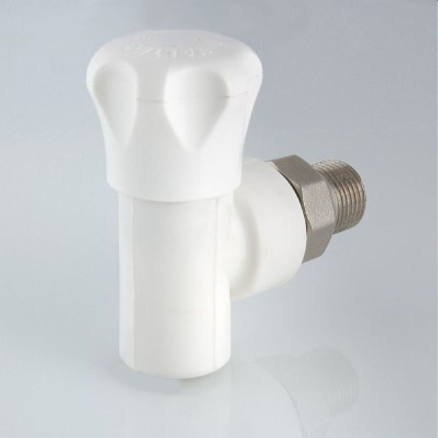 Клапан для радиатора полипропиленовый VALTEC VTp.718.V.02004 1/2", предпросмотр