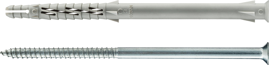 Дюбель фасадный Tecfi c шурупом потайная гол с шлицем TORX 10x160 мм 4 шт, превью