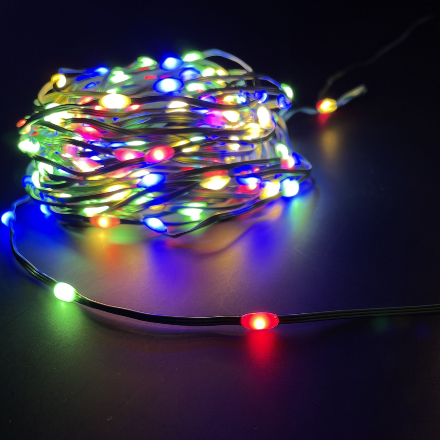 Гирлянда внутренняя нить Luca Lighting String light 100 LED многоцветный 7,5 м, предпросмотр