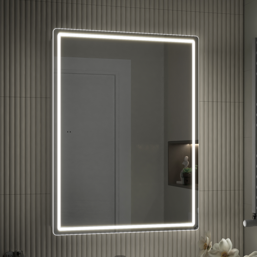 Шкаф навесной для ванной комнаты  с LED подсветкой Коста Comfort 60 с подогревом, превью