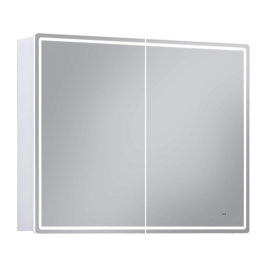Шкаф навесной для ванной комнаты  с LED подсветкой Коста Comfort 100 с подогревом, предпросмотр