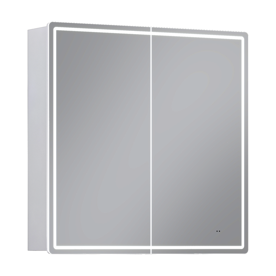 Шкаф навесной для ванной комнаты  с LED подсветкой Коста Comfort 80 с подогревом, предпросмотр