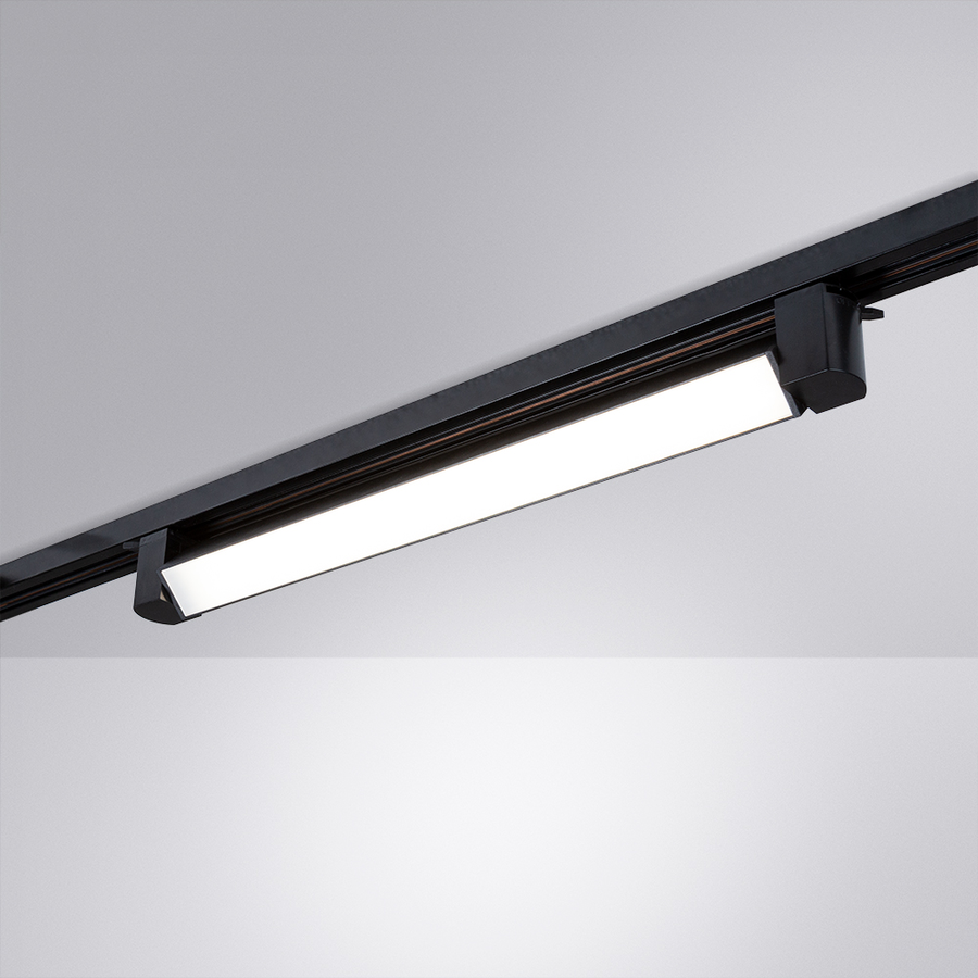 Трековый светильник Lineetta Arte Lamp IP20 A4574PL-1BK черный, предпросмотр
