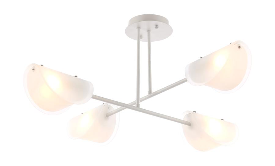 Подвесной&nbsp;светильник Freya FR5228PL-04W 4*E14*40, белый, предпросмотр
