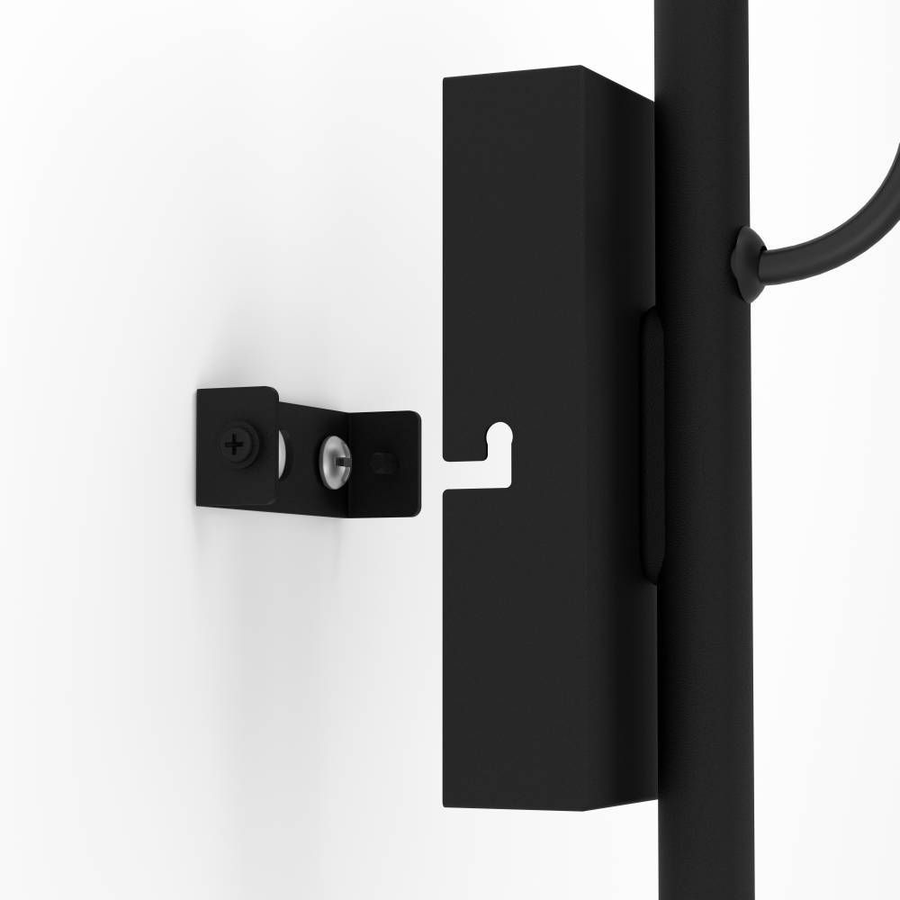 Бра LACEY, 1x40W(E14), сталь, дерево, черный, превью
