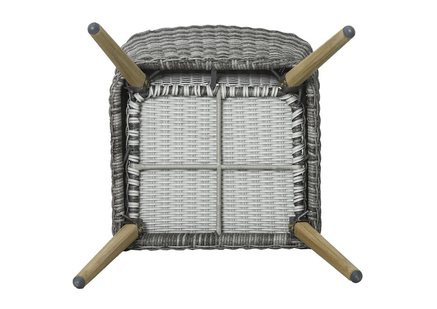 Кресло садовое  59 x 63 x 80 см акация серый, превью