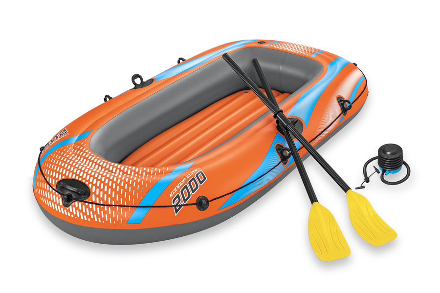 Лодка надувная Bestway Kondor Elite 2000 Raft Set с веслами, превью