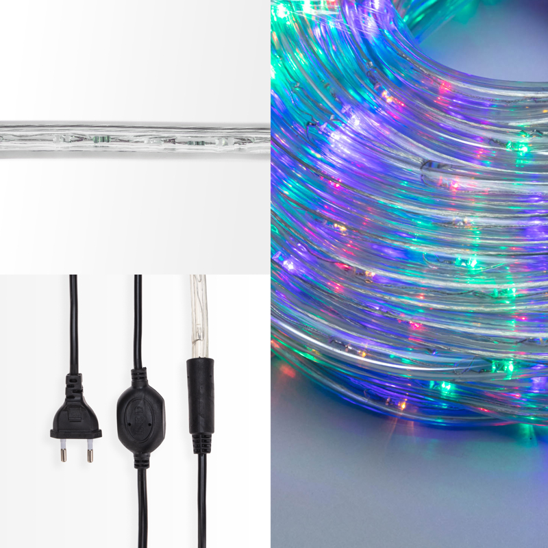 Гирлянда внешняя дюралайт Neon-Night 480 LED многоцветный 20 м, превью