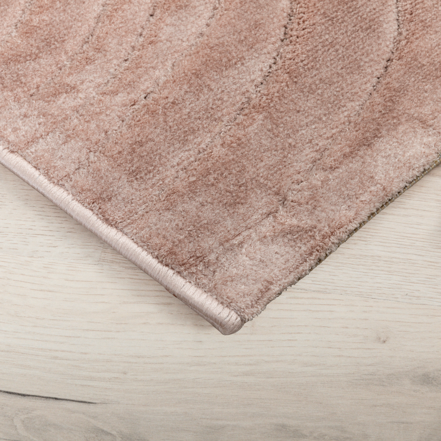 Ковер Soft 0,8х1,5 J954A розовый, предпросмотр