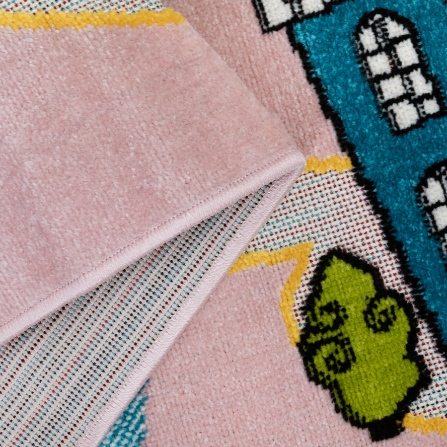 Ковер PLAY RUGS 1.33*1.9 дизайн D579A L.PINK/L.PINK, превью
