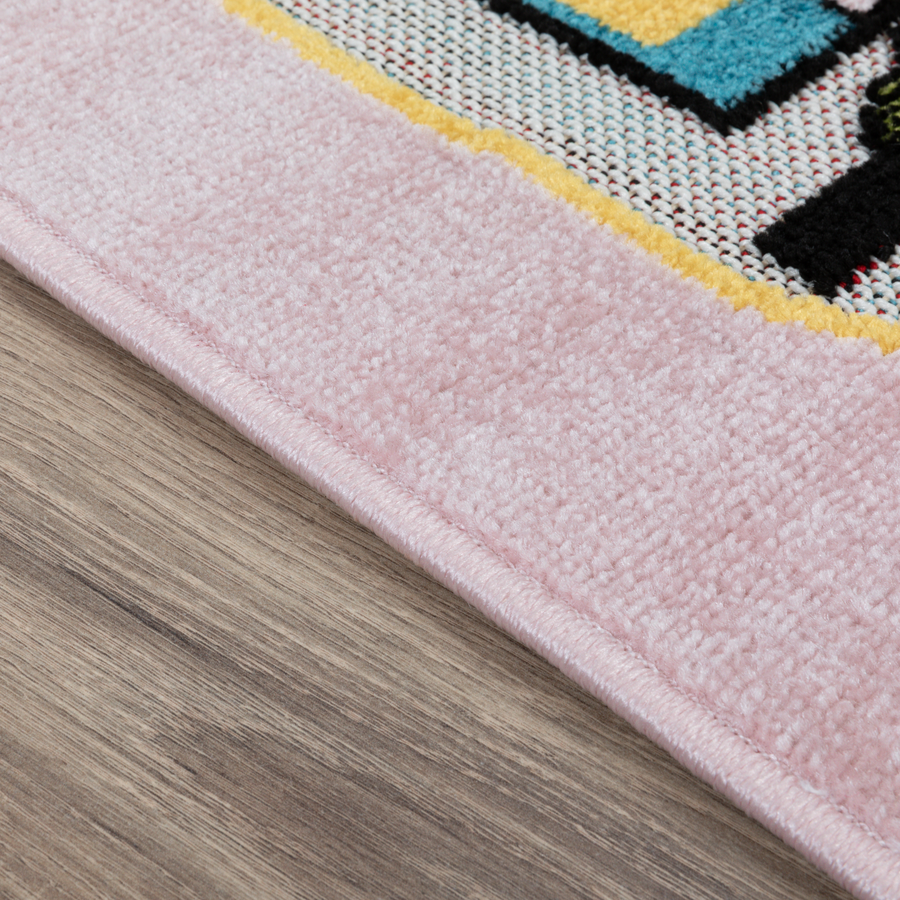 Ковер PLAY RUGS 1.33*1.9 дизайн D579A L.PINK/L.PINK, превью